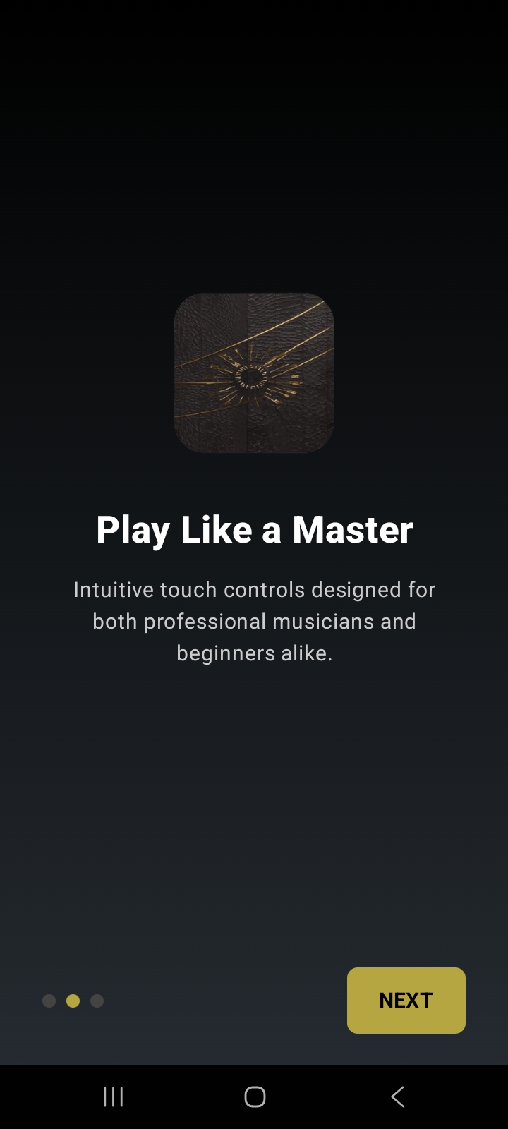 Play Like a Master Screen